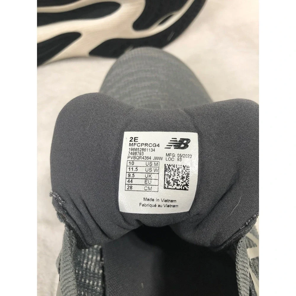 New Balance FuelCell Propel v4 Running Shoes Mens 10 Grey Wide 2E MFCPRCG4